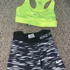 New nike pro shorts